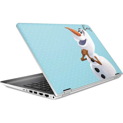Disney Frozen Olaf Polka Dots HP Pavilion Skin